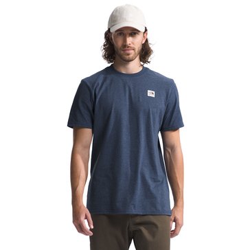 The North Face Men's Short Sleeve Heritage Patch Heathered Tee