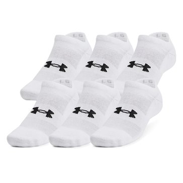 Under Armour Unisex Training Cotton No Show Socks, 6-Pack