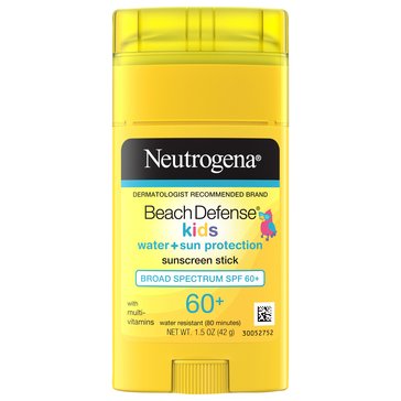 Neutrogena Beach Defense SPF 60 Kids Sunscreen Stick