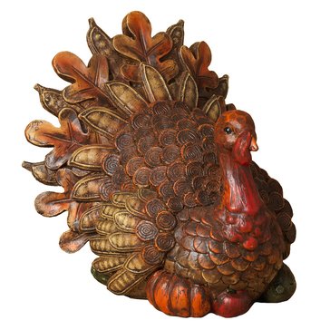 Gerson Harvest Turkey Table Figurine