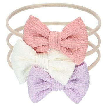 Carters Baby Girls' 3 Pack Gauze Bows