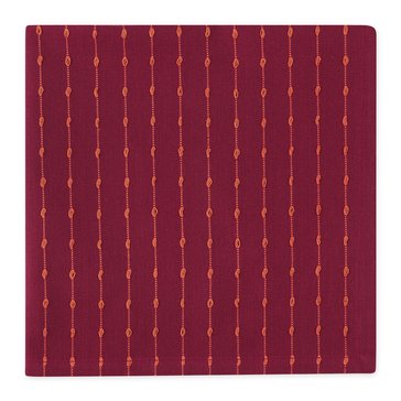 Design Imports Boisenberry Dots Dobby Stripe Napkin