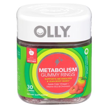 OLLY Metabolism Gummy Rings