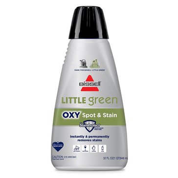 Bissell Little Green Formula with Oxy Spot And Stain solution for Portable Deep Cleaners 32oz