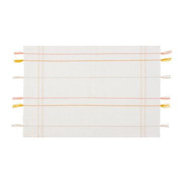 Design Imports Good Vibes Sunbeam Stripes Rib Placemat