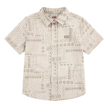 Levi's Little Boys' Bandana Print Woven Shirt