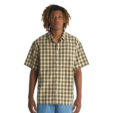 Vans Men's Hadley Yarn Dye Check Short Sleeve Shirt