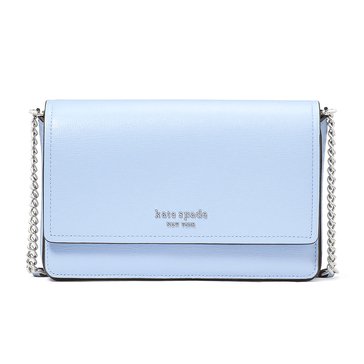 Kate Spade New York Saffiano Leather Flap Chain Wallet