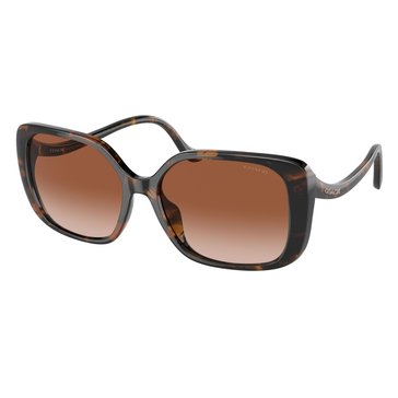 Coach Women's 0HC8376U Square Non-Polarized Sunglasses