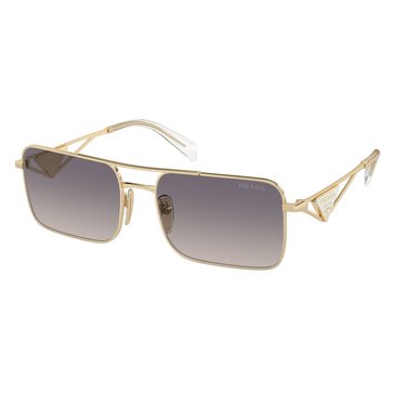 Prada Women's 0PR A52S Rectangle Non-Polarized Sunglasses