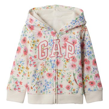 Gap Toddler Girls' Floral Logo Hoodie