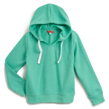 Liberty & Valor Little Girls' Thermal Hoodie