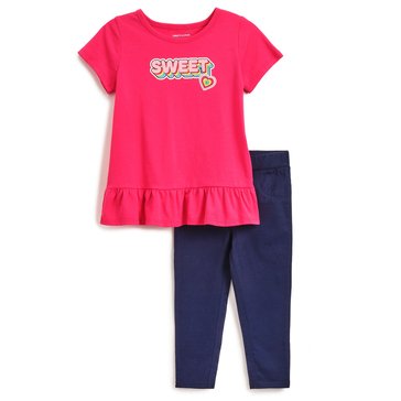 Liberty & Valor Little Girls' Sunfly Legging Sets