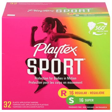 Playtex Sport Regular Super Tampons