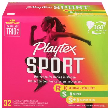 Playtex Sport Regular Super Super Plus Tampons