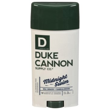 Duke Cannon Midnight Swim Aluminumn Free Deodorant 3oz