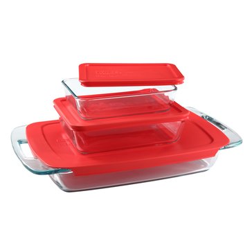 Pyrex Easy Grab 6-Piece Bakeware Set