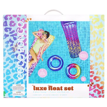 CocoBongo Deluxe Float Set With Leopard