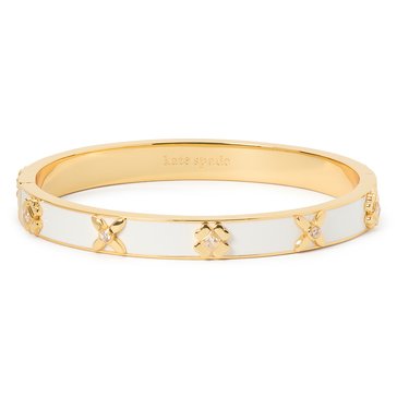 Kate Spade New York Heritage Bloom Hinged Bangle