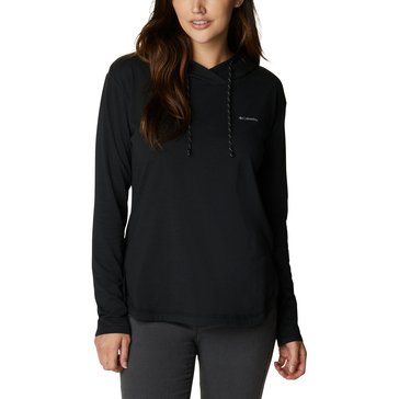 Columbia Women's Sun Trek Hooded Long Sleeve Pullover Top