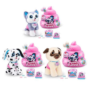 Zuru Pets Alive Pooping Puppies Surprise Plush