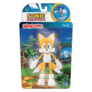 Sonic The Hedgehog Bend-Ems Tails Action Figure