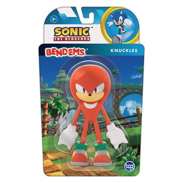 Sonic The Hedgehog Bend-Ems Knuckles Action Figure