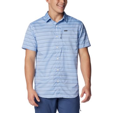 Columbia Men's Silver Ridge Utility Lite Short Sleeve Novelty Shirt