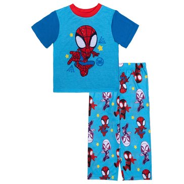Spiderman Toddler Boys 2-Piece Spidey And Friends Pajama Sets