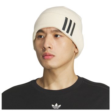 Adidas Men's Originals Off Set 3-Stripe Beanie 