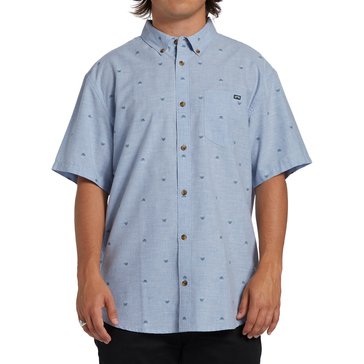 Billabong Men's All Day Jacquard Short Sleeve Shirt