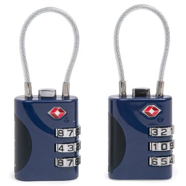 Brookstone Cable Lock Set 2-Pack