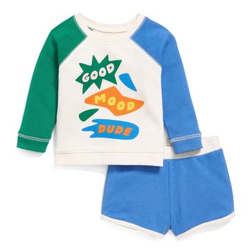 Old Navy Baby Boys' Colorblock Fleece Set