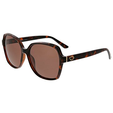 Oscar De La Renta Women's Mod Square Polarized Sunglasses