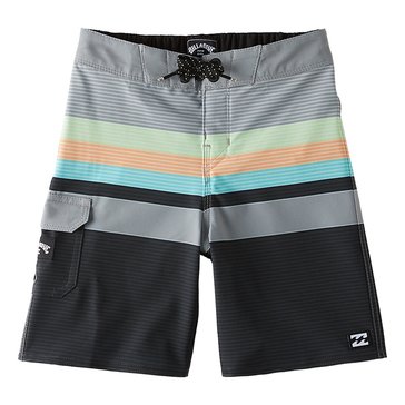 Billabong Little Boys' All Day Stripe Pro Boardshorts