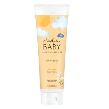 SheaMoisture Baby Raw Shea + Chamomile + Argan Oil Moisturizes & Detangles Leave-in Conditioner