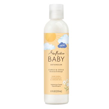 SheaMoisture Baby Raw Shea + Chamomile + Argan Oil Moisturizes & Detangles for Curls & Coils Detangler