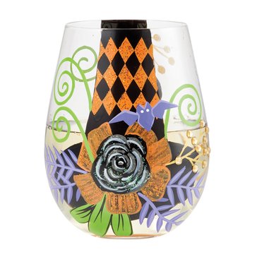 Lolita My Fancy Witch Hat Stemless Wine Glass