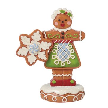 Jim Shore Gingerbread Girl Figurine