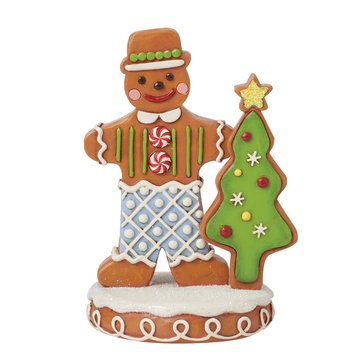 Jim Shore Gingerbread Boy FIgurine