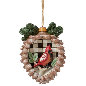 Jim Shore Highland Glen Pinecone Ornament