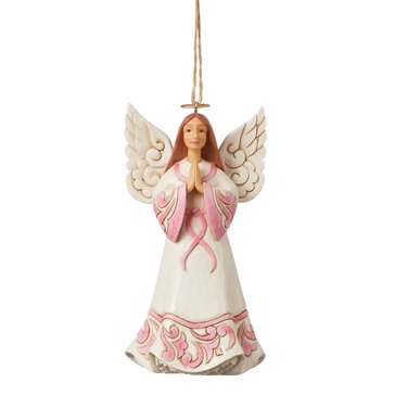 Jim Shore The Annual Rose Angel Ornament