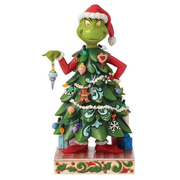 Jim Shore Grinch Dressed as a Tree Figurine