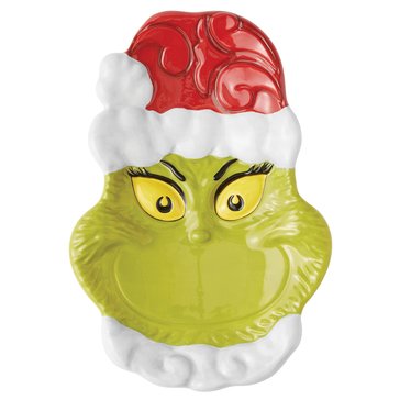 Jim Shore Grinch Cookie Platter