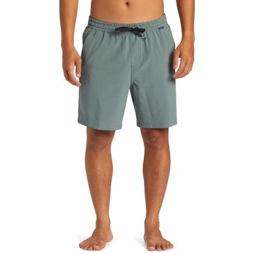 Quiksilver Men's Taxer Amphibian 18-Inch Elastic Waist Shorts