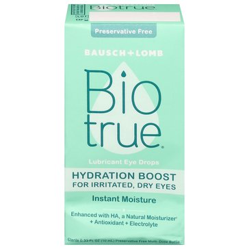 Biotrue Hydaration Boost Lubricant Eye Drops