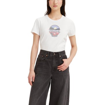 Levis Women's The Perfect Poppy Fields Tee