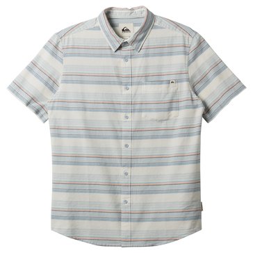 Quiksilver Little Boys' Oxford Stripe Classic Button Down Shirt