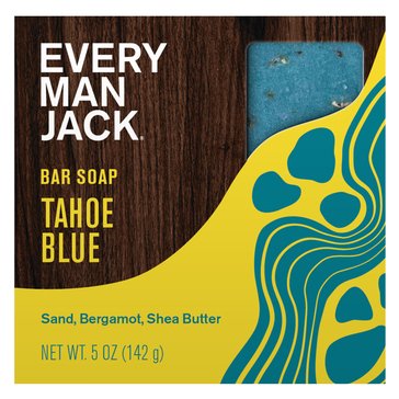 Every Man Jack Glacier Bay Tahoe Blue Cold Plunge Body Bar 5oz