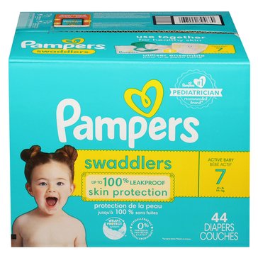 Pampers Swaddlers Diapers - Super Pack, 44ct
